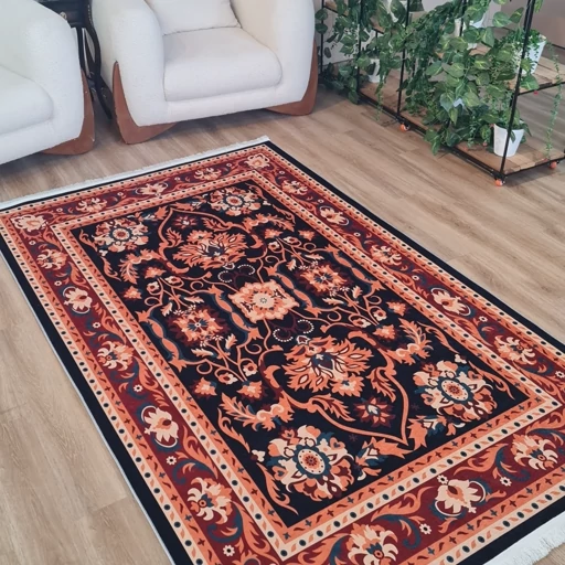فرشینه مخمل هازان طرح گرم u107(پس کرایه) فرشینه مخمل هازان طرح گرم u107(پس کرایه) - Image 4