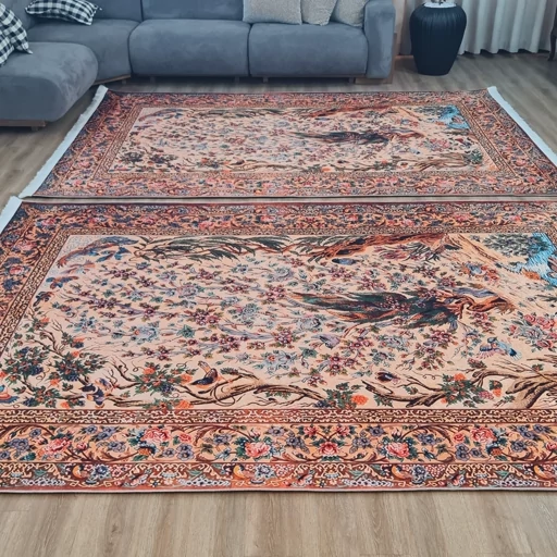 فرشینه مخمل هازان طرح زاهدان A028(پس کرایه) فرشینه مخمل هازان طرح زاهدان A028(پس کرایه) - Image 3