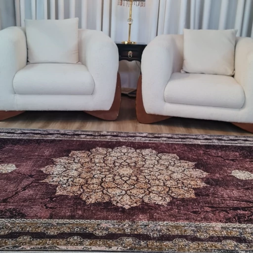 فرش چاپی فرشینه برند حسن نیا مخمل هازان طرح دلبر L319 (پس کرایه) فرش چاپی فرشینه برند حسن نیا مخمل هازان طرح دلبر L319 (پس کرایه)