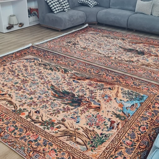 فرشینه مخمل هازان طرح زاهدان A028(پس کرایه) فرشینه مخمل هازان طرح زاهدان A028(پس کرایه) - Image 2