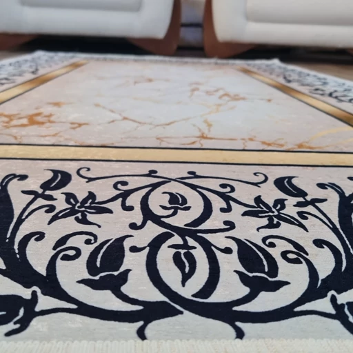 فرش چاپی فرشینه برند حسن نیا مخمل هازان طرح زر سیم h413(پس کرایه) فرش چاپی فرشینه برند حسن نیا مخمل هازان طرح زر سیم h413(پس کرایه)