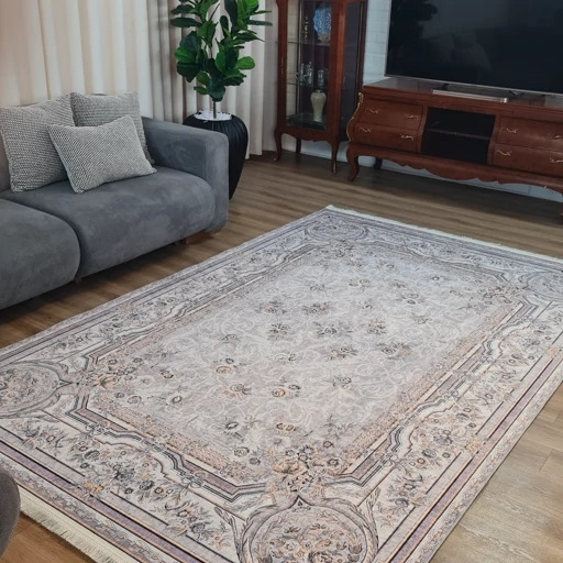 فرش چاپی برند حسن نیا مخمل هازان طرح سایه روز L315(پس کرایه) فرش چاپی برند حسن نیا مخمل هازان طرح سایه روز L315(پس کرایه) - Image 5