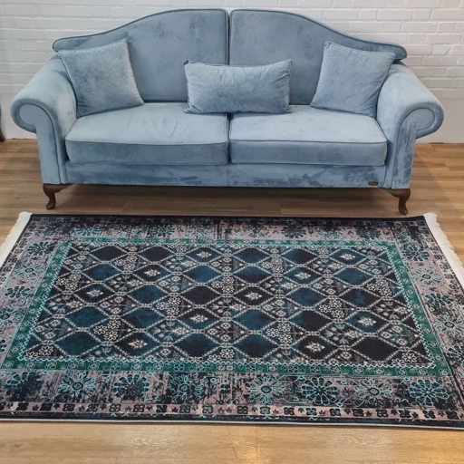 فرشینه مخمل هازان طرح شبتابک غازی L338 (پس کرایه) فرشینه مخمل هازان طرح شبتابک غازی L338 (پس کرایه)