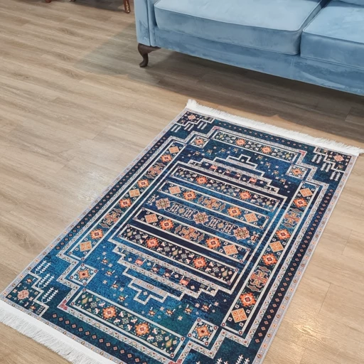 فرشینه مخمل هازان کیفیت گوشتی A+ زاهد L802 (پس کرایه) فرشینه مخمل هازان کیفیت گوشتی A+ زاهد L802 (پس کرایه) - Image 2