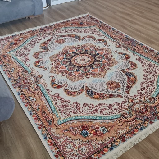 فرش چاپی مخمل هازان ترک طرح شاه نگارh566(پس کرایه) فرش چاپی مخمل هازان ترک طرح شاه نگارh566(پس کرایه) - Image 5
