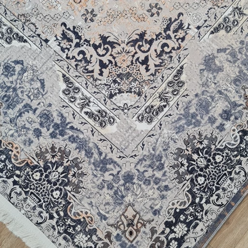 فرشینه مخمل کیفیت هایژنیک گوشتی A+ طرح وینتیج ارباب L194 (پس کرایه) فرشینه مخمل کیفیت هایژنیک گوشتی A+ طرح وینتیج ارباب L194 (پس کرایه) - Image 4